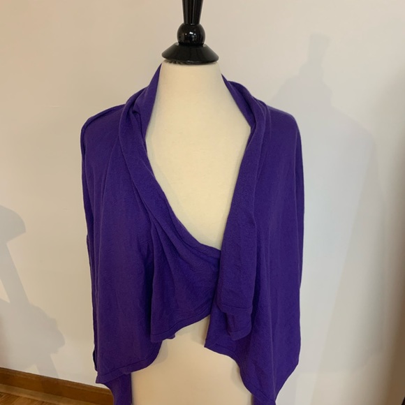 Autumn Cashmere Wrap Sweater - Picture 7 of 9